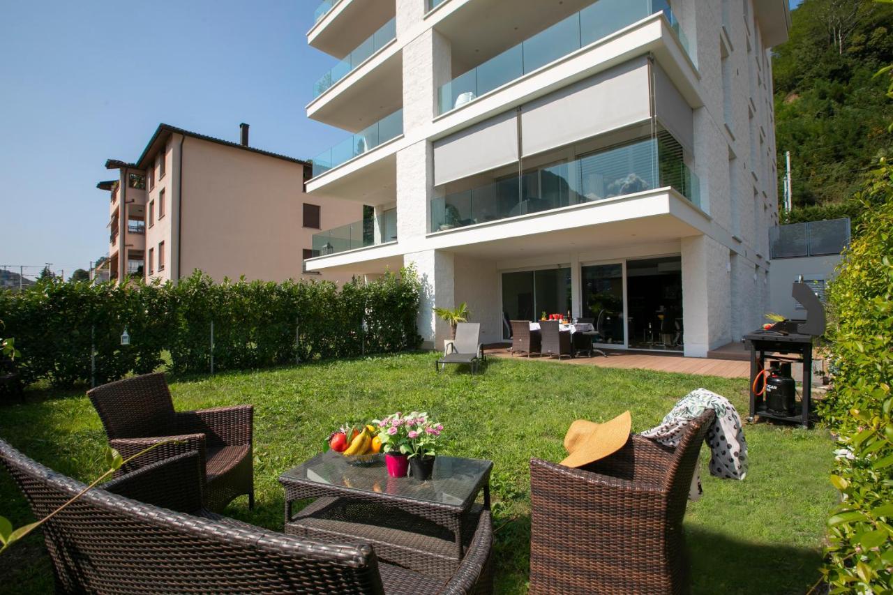 Rebecca Garden - Happy Rentals Lugano Eksteriør bilde